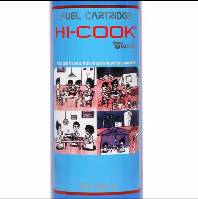 Gas Hi-Cook Cartidge 230 gram