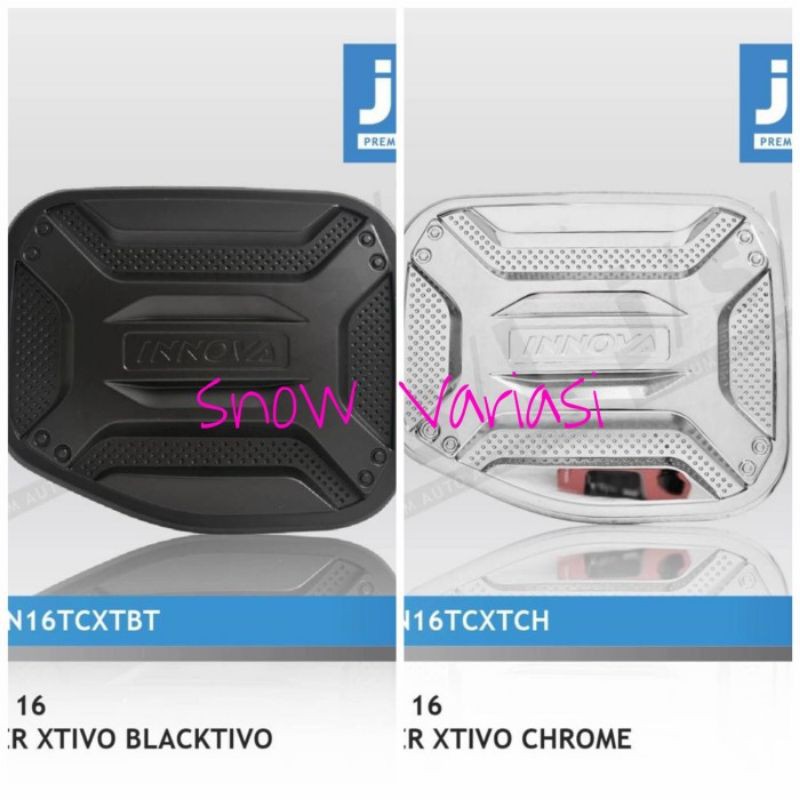 Tutup tangki bensin All new innova 2016 xtivo chrome/blacktivo ori jsl