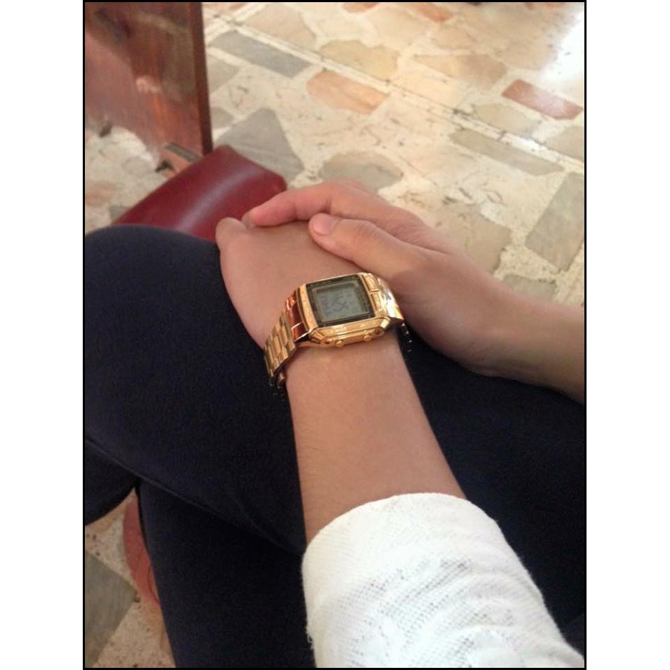 Casio Original/Asli Db 360 Gold Data Bank ( Jam Tangan Wanita & Pria )