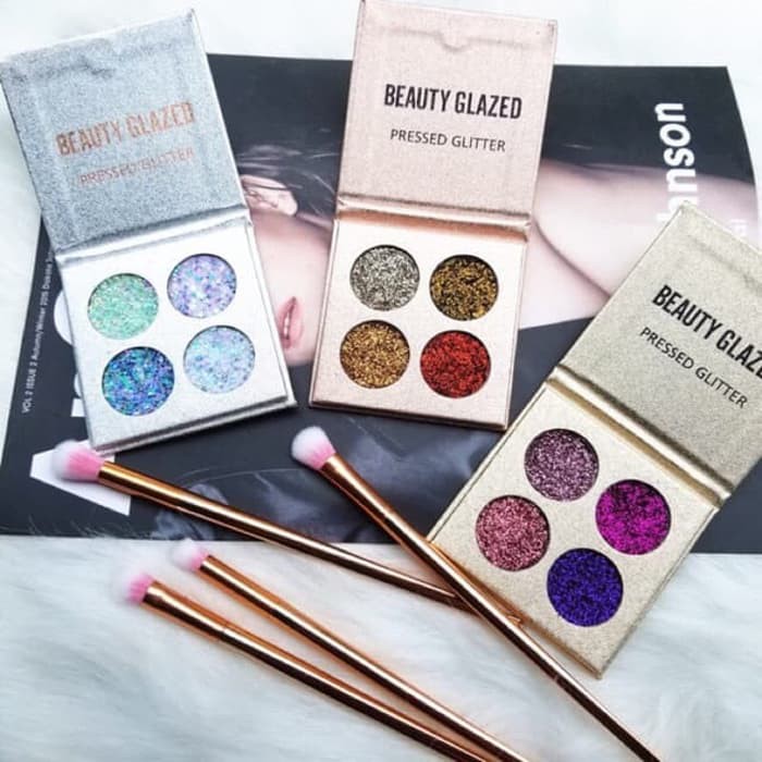 Beauty Glazed Pressed Glitter Presse Eyeshadow Palette
