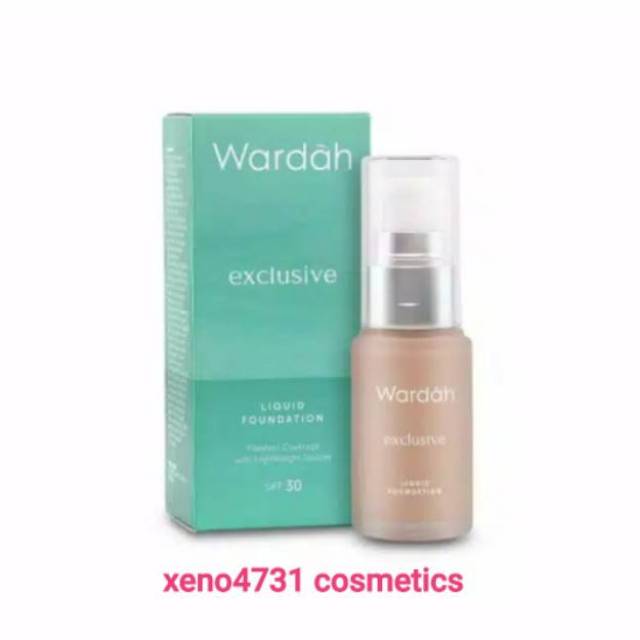 Wardah foundation exclusive liquid foundation