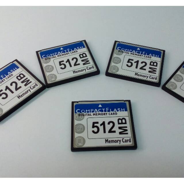 Memori Compact Flash CF Card 512 MB