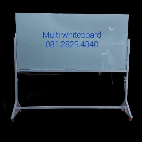 

[COD] glass whiteboard-papan tulis kaca - 100 x 200 cm PRODUK TERBATAS Kode 67