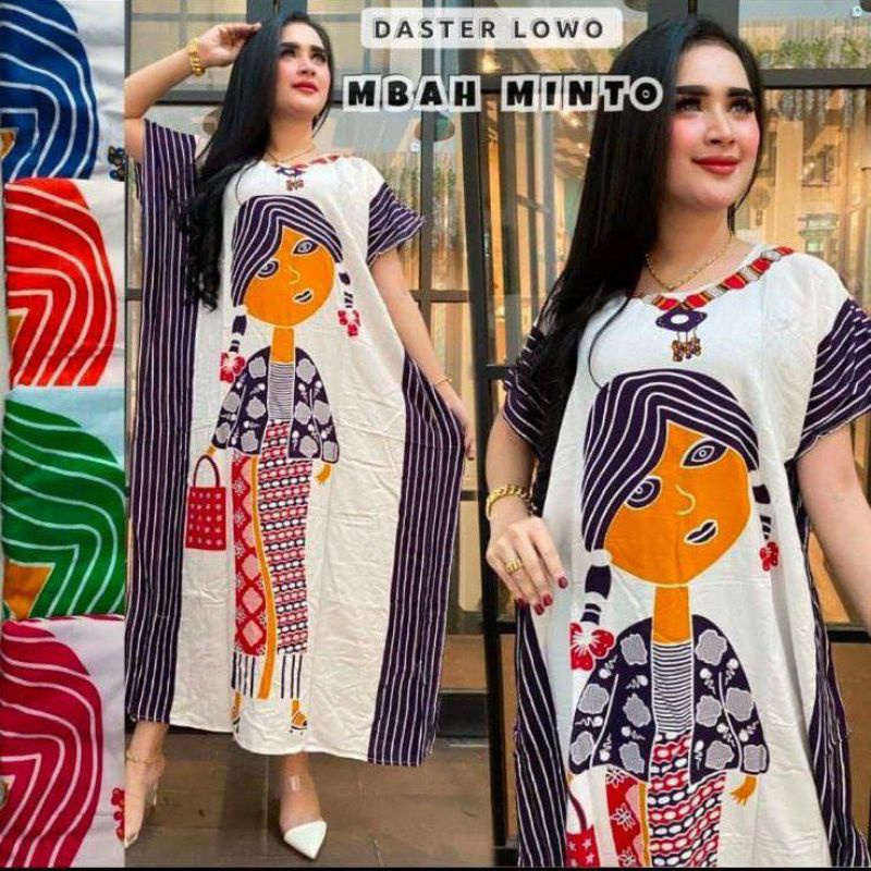 Daster jumbo kelelawar sultan mbah minto grosir baju murah wanita kekinian batik modern