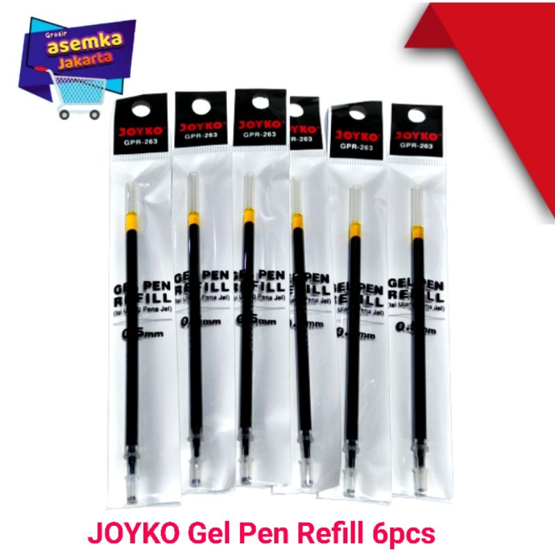 Gel Pen Refill Isi Ulang Pen Isi Pulpen Joyko GPR-263 0.5 mm