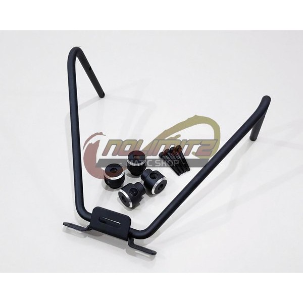 Breket Bracket Braket Besi Dudukan Plat Nomer Jalu Spakbor Depan Mumo Yamaha Aerox 155