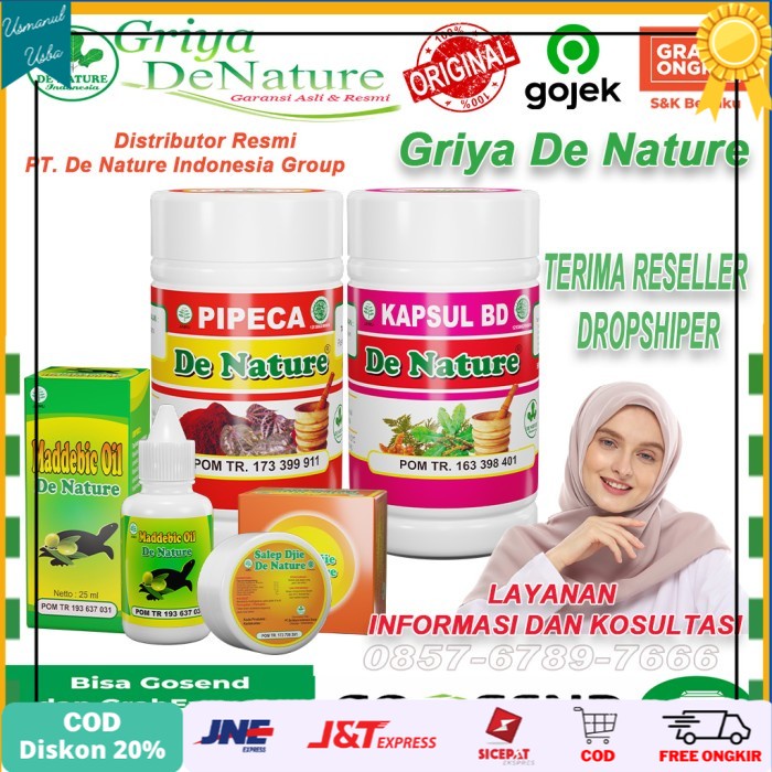 

◾COD◾ Obat Perontok kutil kelamin DeNature Paket Hemat - paket hemat