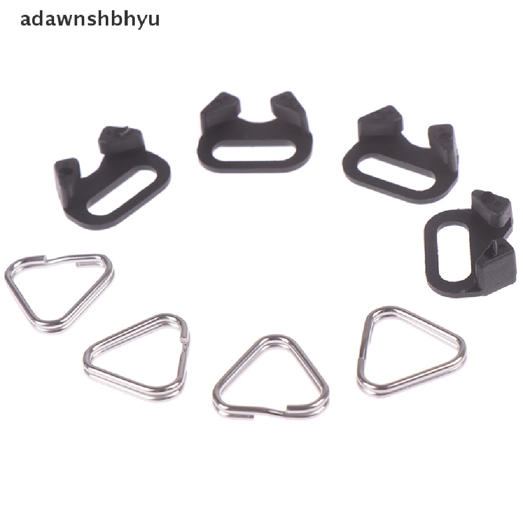 Adawnshbhyu 4set Sabuk Pengait Kamera Tali Bahu Split Triangle Rings