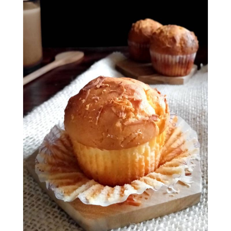 

Cake Keju / CHEESE MUFFIN - Bolu Keju, Cupcake Keju, Lumayan Bakery Salatiga