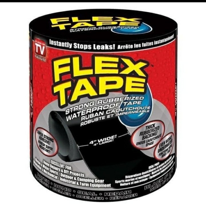 flax tape ajaib isolasi lakban anti bocor super kuat dan tahan lama