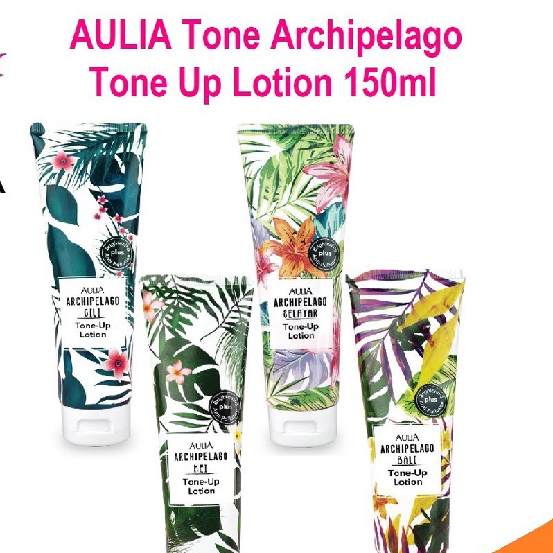 Jual Aulia Archipelago Tone Up Lotion 150ml Shopee Indonesia