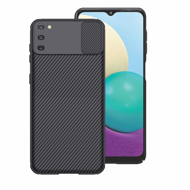 Case Samsung A03s Casing Slide Push Pull Back cover Global Version cases