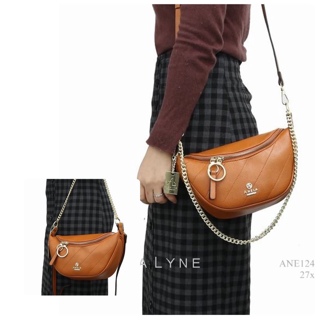 ANELA LYNE SLING BAG WAIST MILEA 1246#A173 ORIGINAL