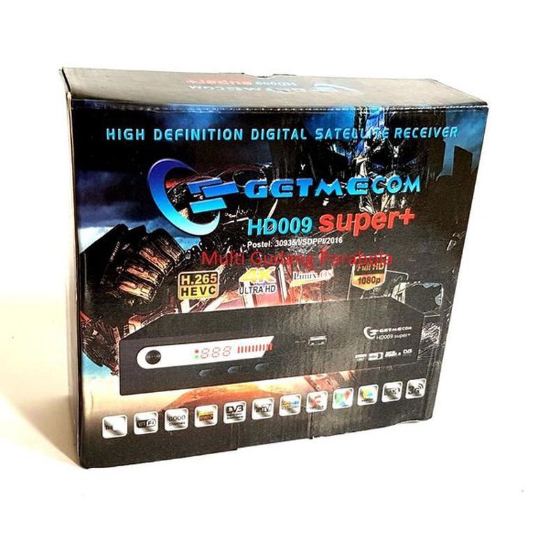 Jual Receiver Getmecom Super Plus HEVC 265  & Ethernet Diskon
