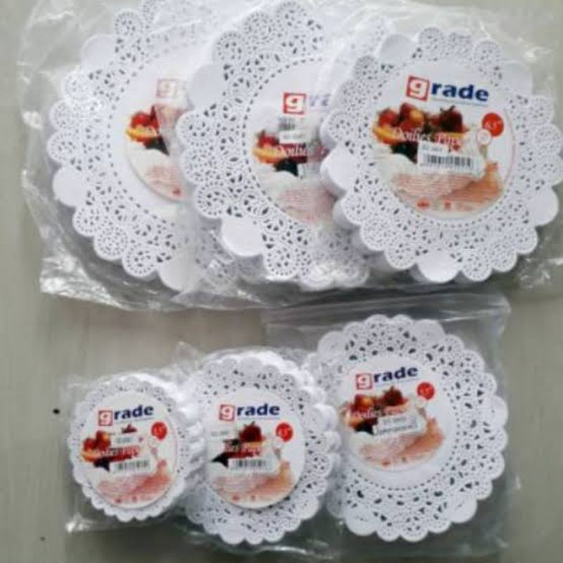 Doilies paper grade isi 250pcs