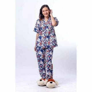 Piyama wanita dewasa baju tidur remaja motif karakter Piyama wanita dewasa baju tidur remaja motif karakter