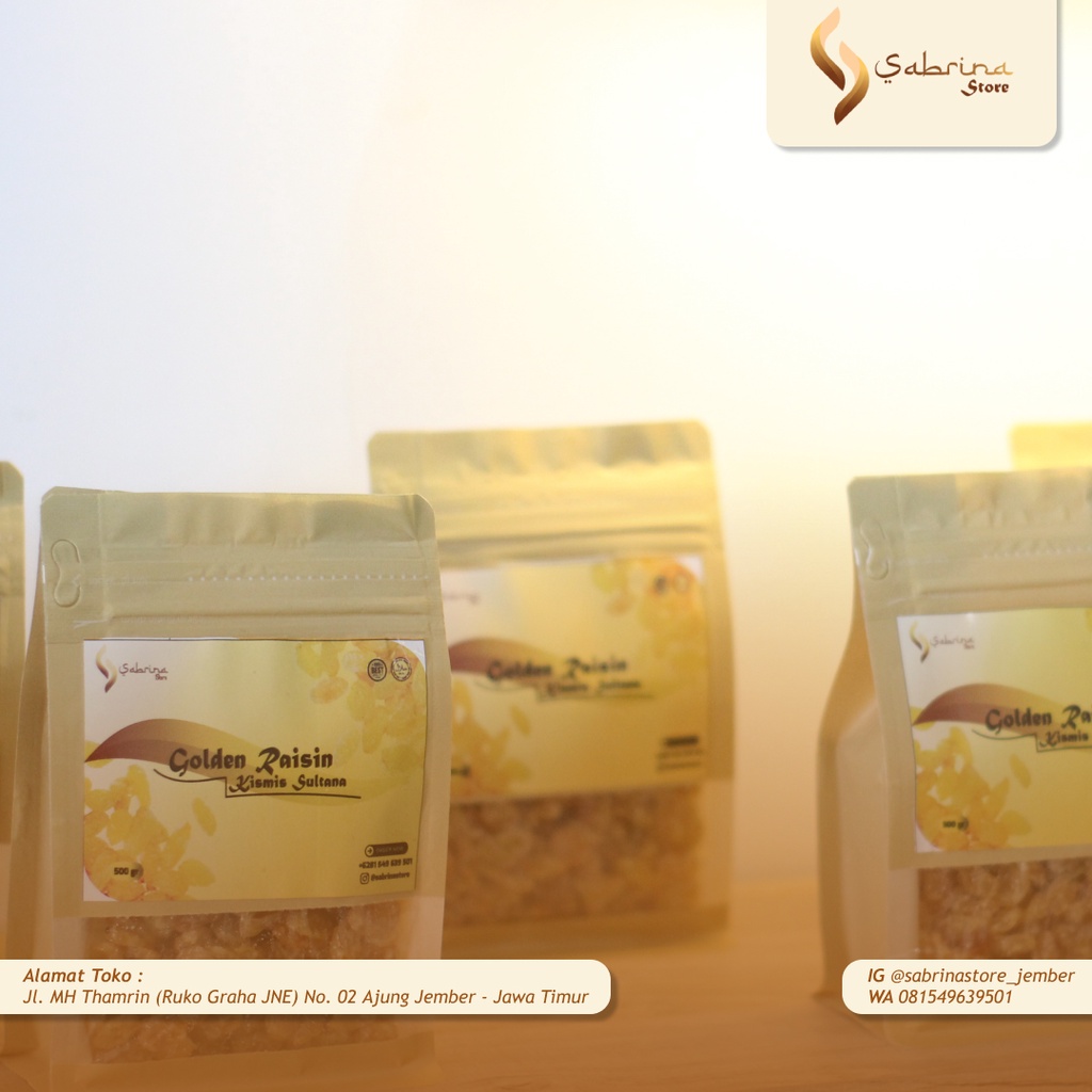 

GOLDEN RAISIN/KISMIS 250GR