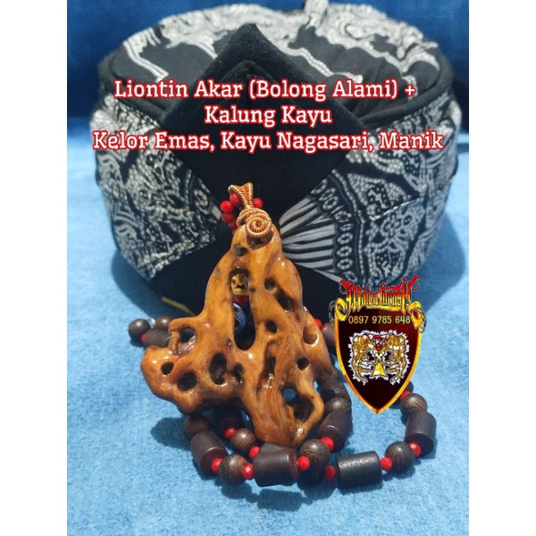 Aksesoris Kalung Akar Combong