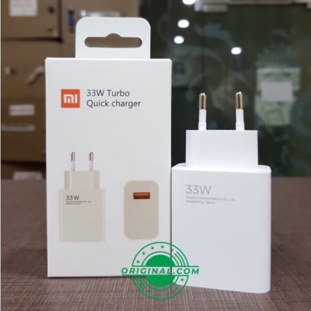Xiaomi Adapter 33W MDY-11-EZ Turbo Quick Charger Original