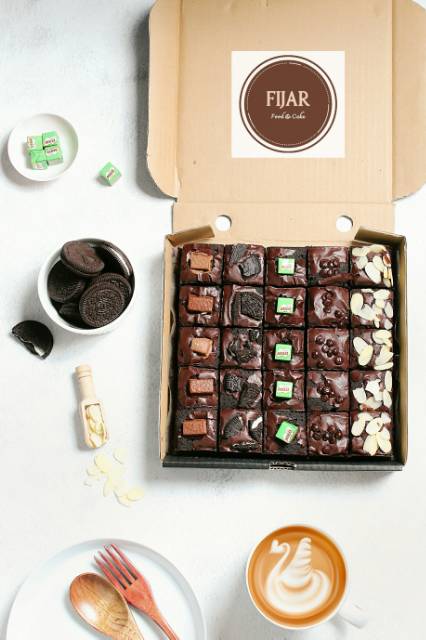 

Fudgy Brownies sekat by fijar