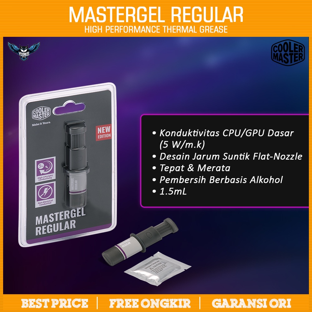 Cooler Master Thermal Paste - MasterGel Regular New Edition
