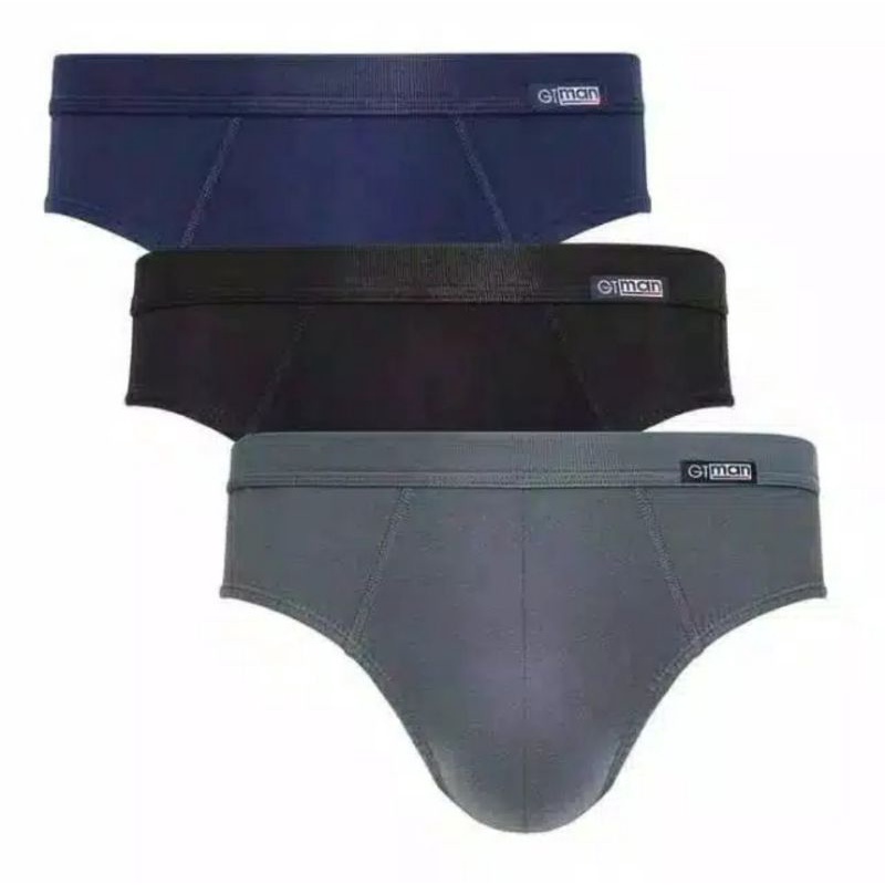 CELANA DALAM PRIA GTman / ISI 3PCS PERBOX MINI SPANDEK GTman / CD PRIA GTman