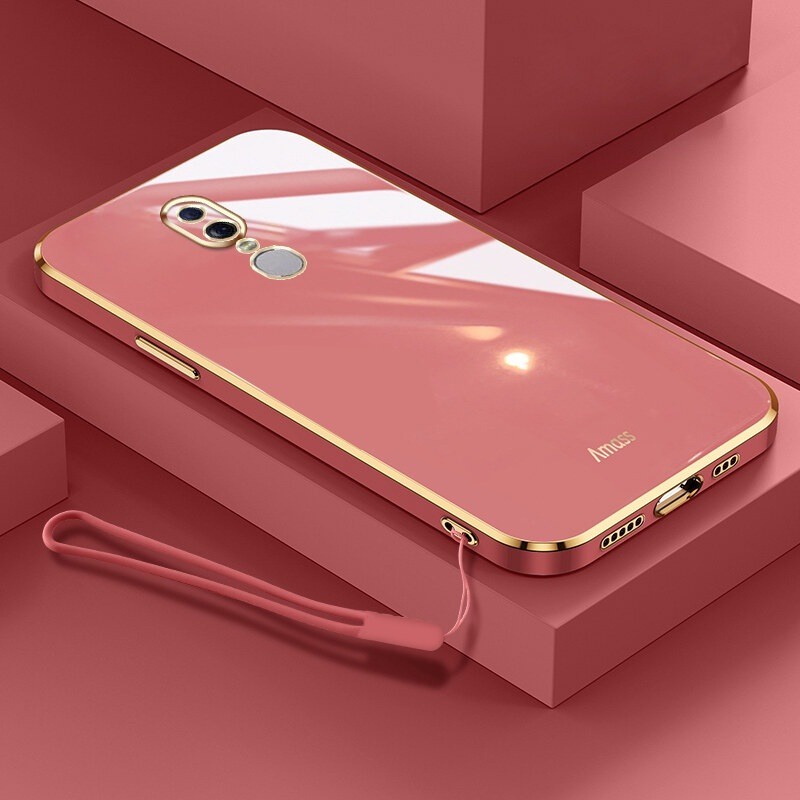 Soft case Hp Dengan Hiasan Berlian Imitasi Bahan Silikon Untuk OPPO F11