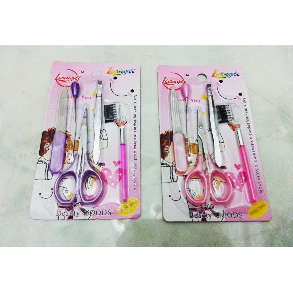 Liangli beauty tools / alat kecantikan set 5 termurah