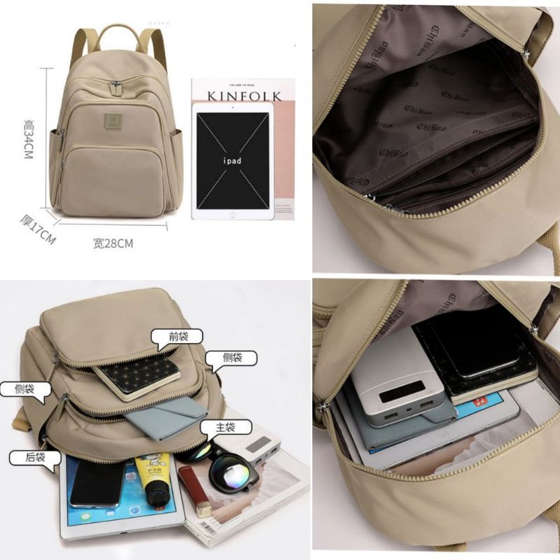 ORIGINAL Tas Ransel Chibao IMPORT KOREA Tebal Anti Air Best Seller KEKINIAN