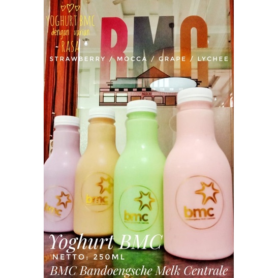 

yoghurt BMC ori kemasan 250ML