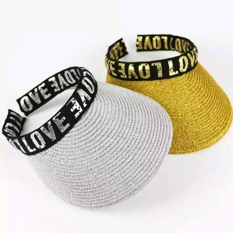 TOPI JERAMI/ TOPI WANITA/VISOR LEBAR / TOPI PANTAI / TOPI FASHION /FASHION WANITA /TOPI PREMIUM