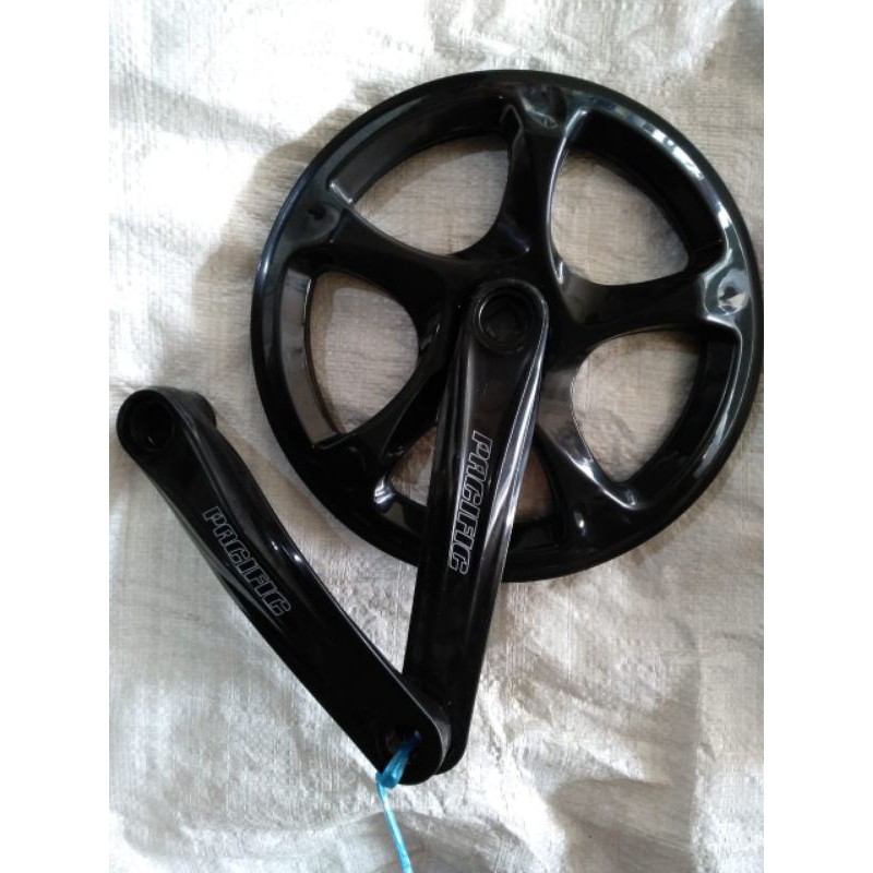 crank gear gir sepeda lipat MTB 52T single speed Pacific