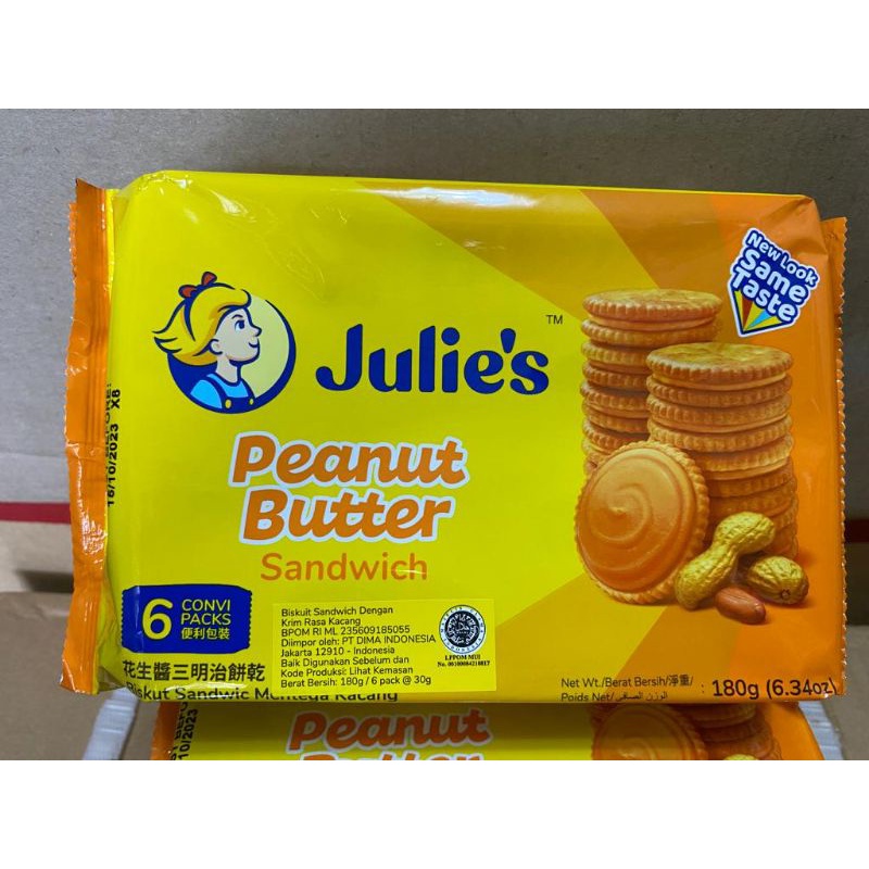 

Julies Peanut Butter Sandwich Biskuit Julies Peanut Butter Biskuit Mentega Kacang