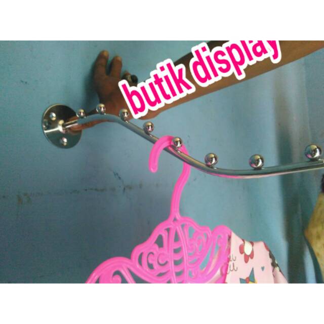 besi gantungan baju & tas