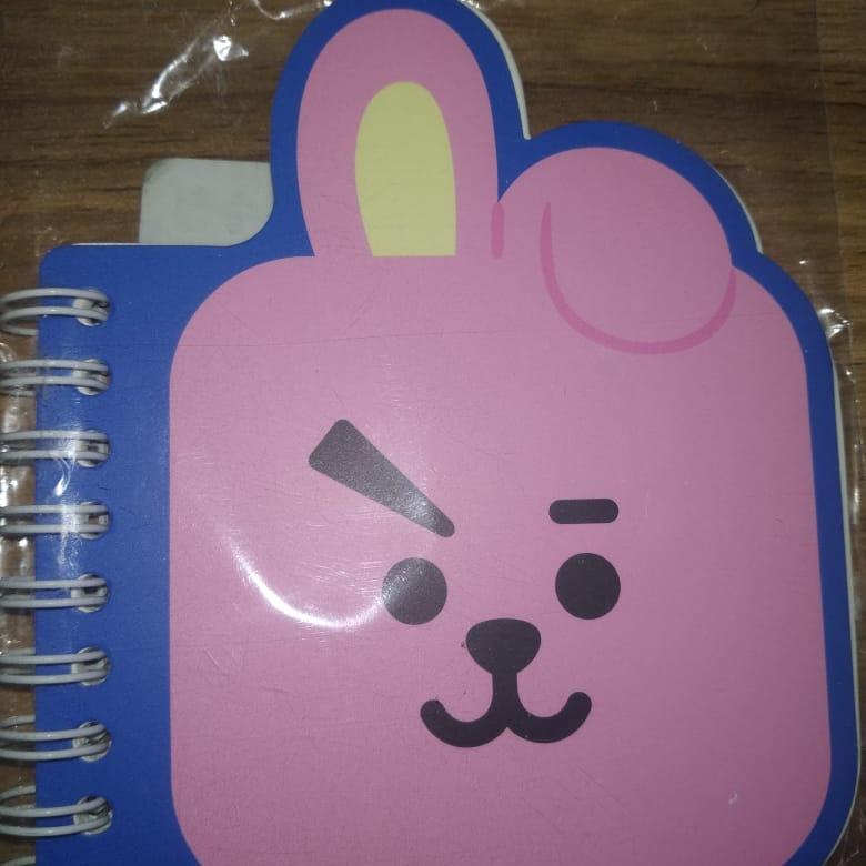 

BT21 TYPE NOTEBOOK/COOKY