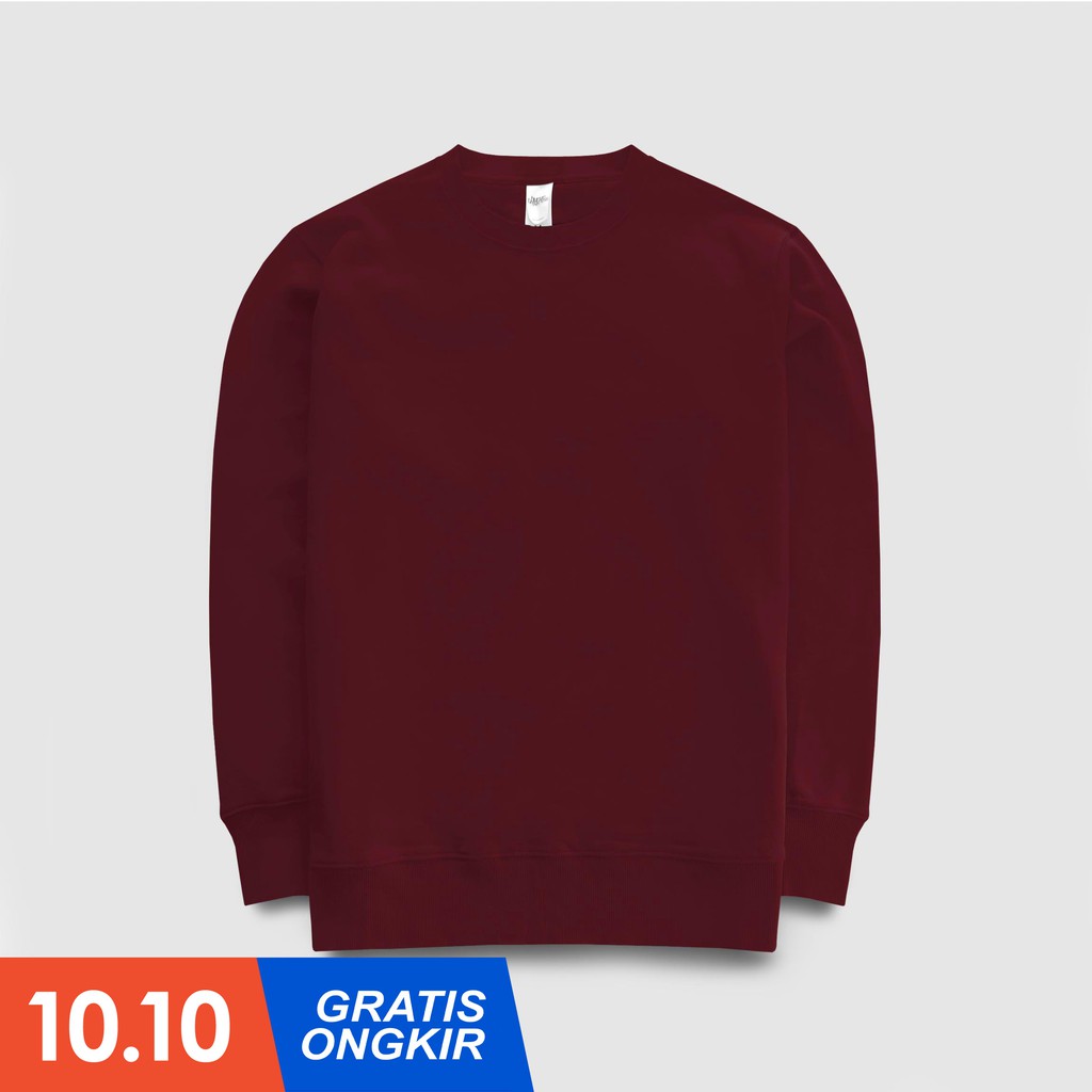 

Human Greatness Crewneck Heart Red