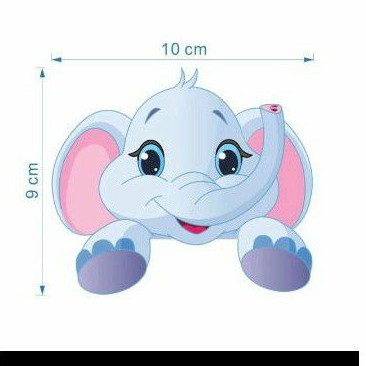 sticker saklar lampu motif binatang stiker lampu wallsticker animal