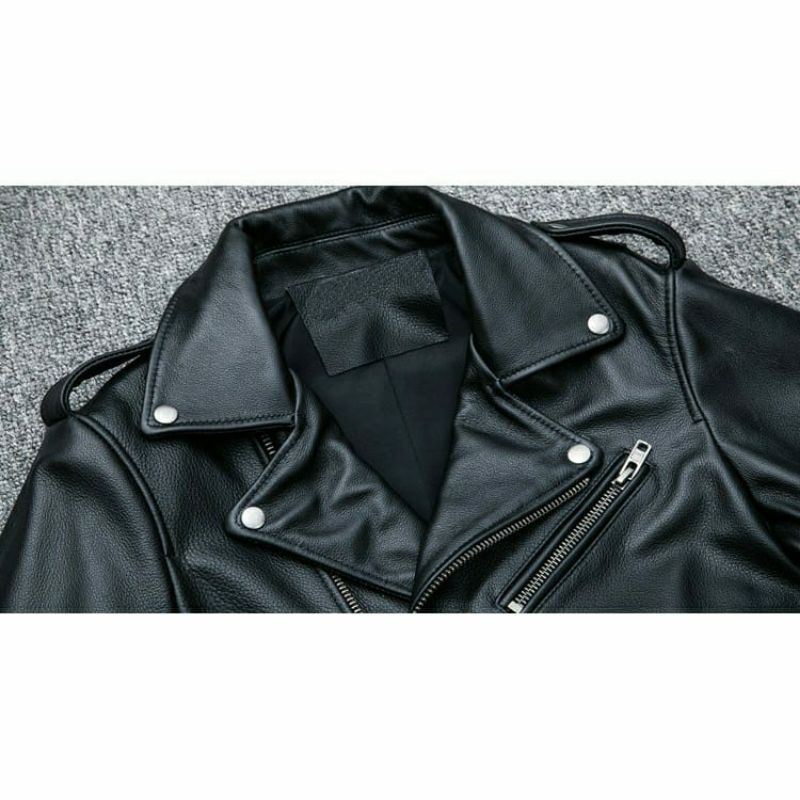 [⭐TRENDY 2021⭐]  Jaket Kulit Pria Ramones The changcuters Bigsize/Size  S M L XL 2XL X3L X4L X5L