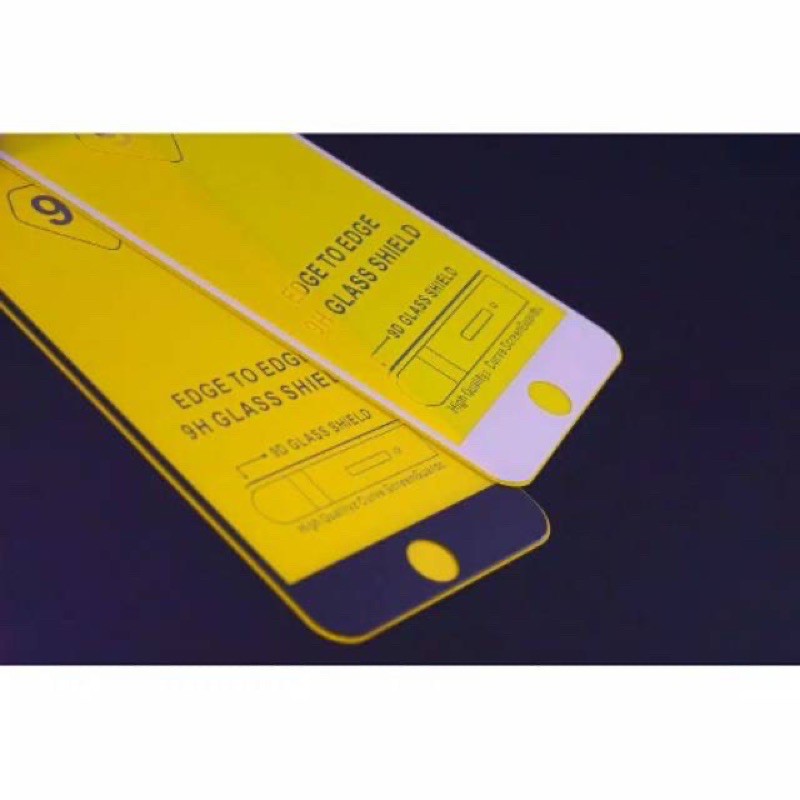 tempered glass fullayar iPhone 6+ 7+ 8+ 6G 7G 8G anti gores kaca hp fullem