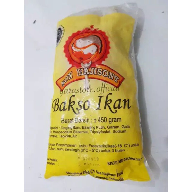 

Bakso son h sony lampung ( bakso ikan sony