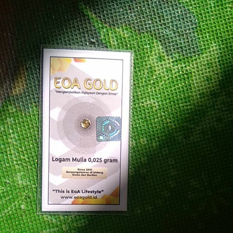 Logam Mulia Eoa Gold 0,025gr