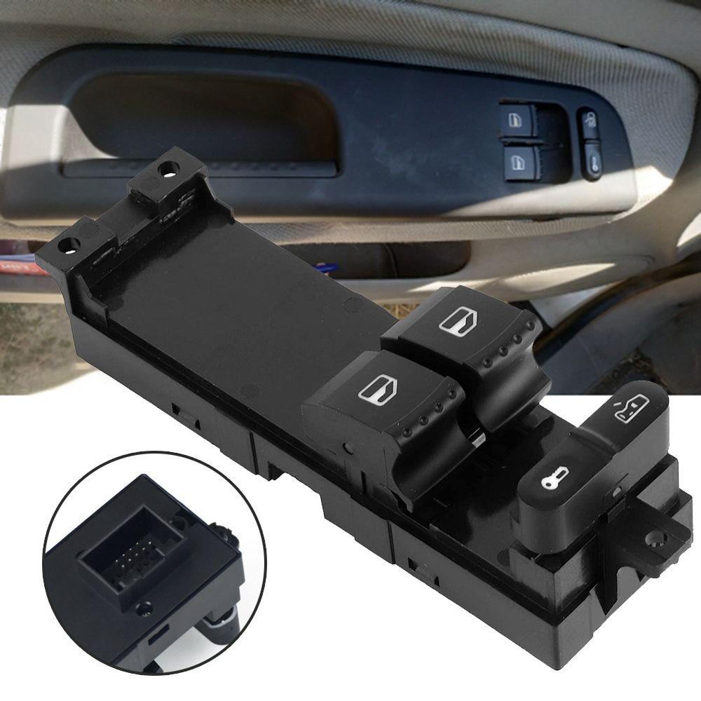 Populer Master Window Switch Untuk Octavia Untuk Praktik 6Y 1999-2002 Pengangkat Jendela Untuk VW Untuk Jetta MK4 2pintu Untuk Skoda Untuk Fabia 1J3959857 1j3959857A