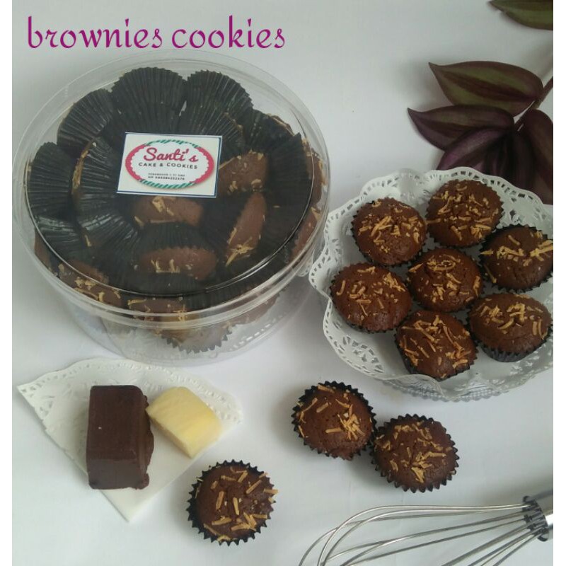 

Santi c&c, BROWNIES COOKIES kue kering 350 gr