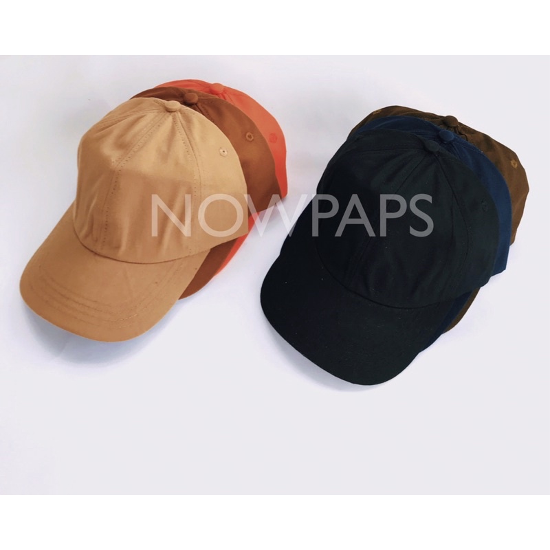 TOPI BASEBALL POLOS CANVAS HITAM PENJEPIT KUNINGAN.TOPI POLOS PREMIUM DISTRO TERMURAH