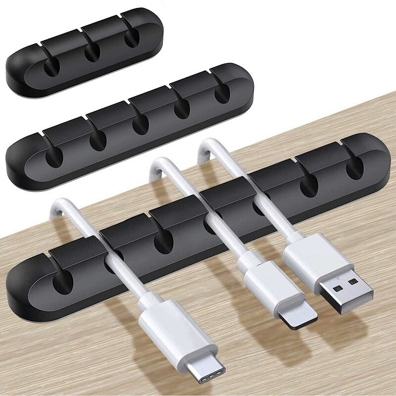 Clips Kabel Holder Cable Silicone Organizer Kabel Management Klip Clip Penjepit System Silicone