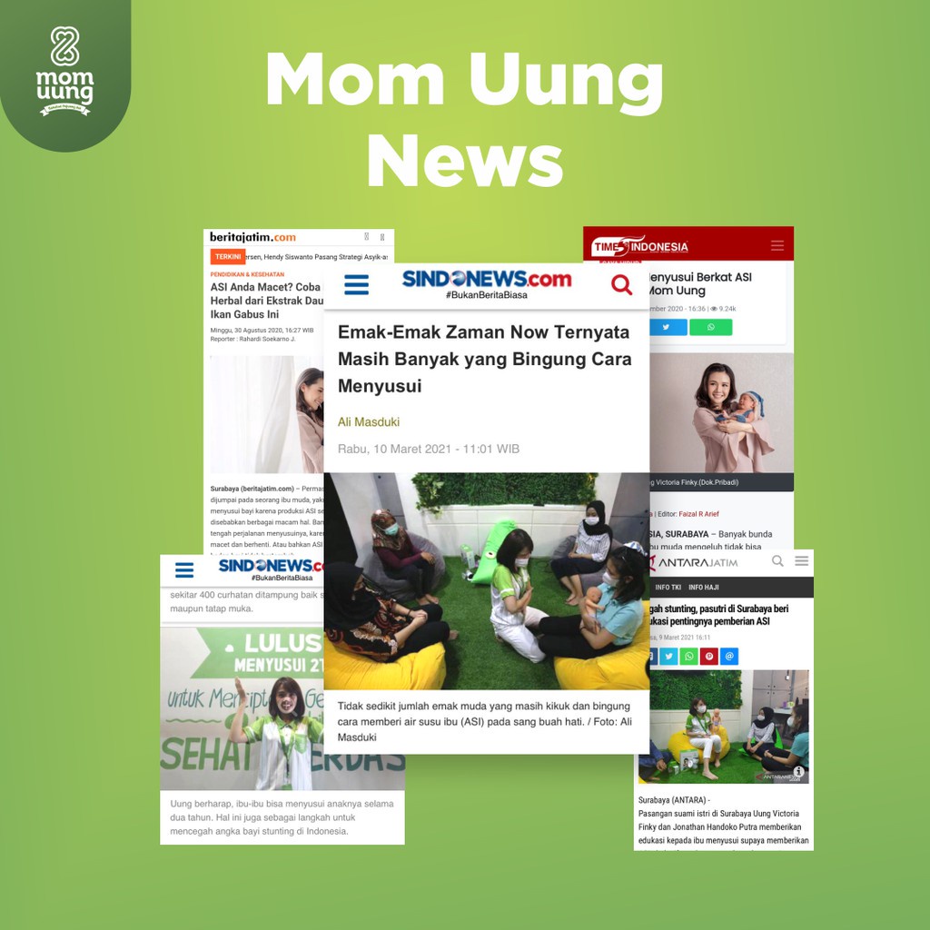 Mom Uung Herbal / Suplemen Ibu Hamil / Kapsul Pelancar ASI (Tersedia varian ukuran)