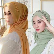 PASHMINA PAYET MUTIARA DIAMOND / PASHMINA PAYET TALI