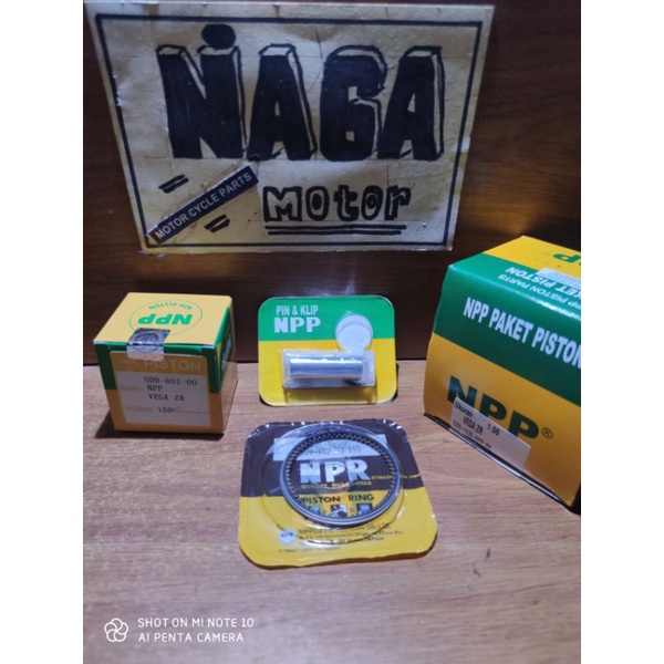 Piston Kit Seher Paket Jupiter Z Tahun 2010 Vega ZR Os 150 NPP
