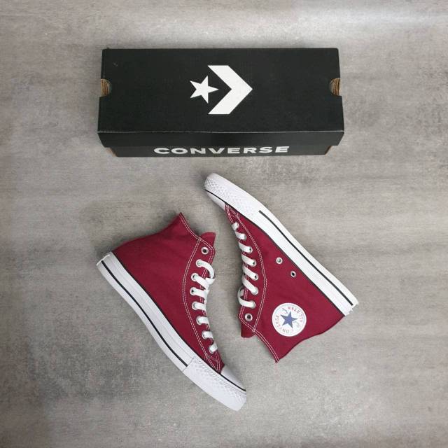 Converse Hi Maroon