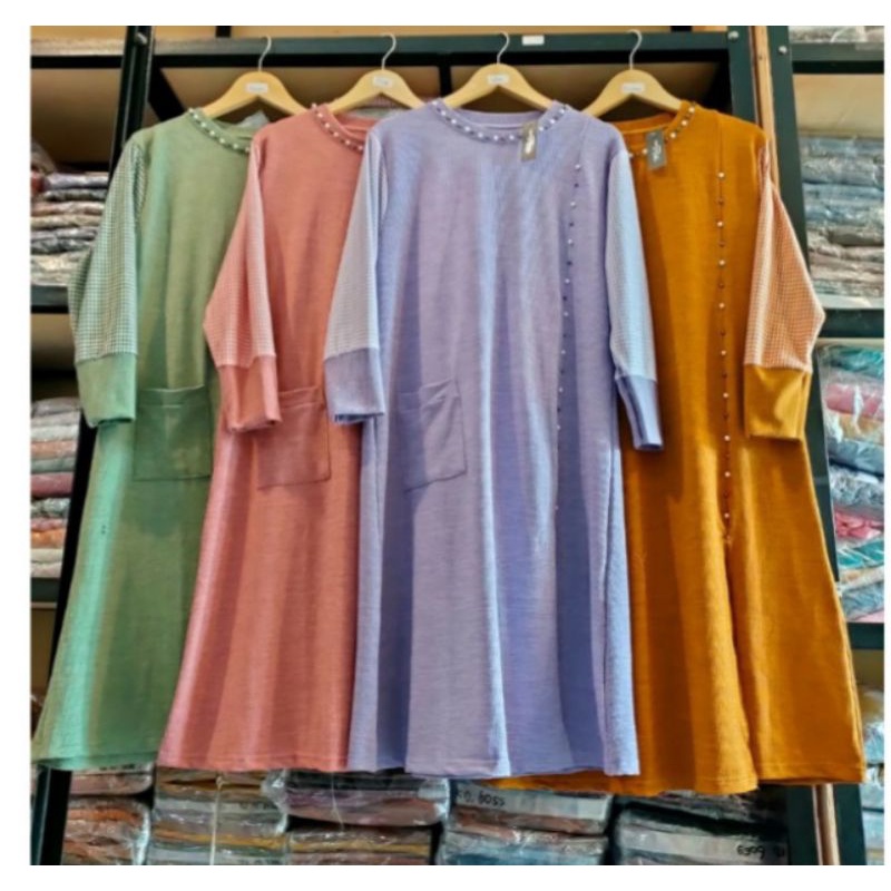 TUNIK RAJUT JUMBO IMPORT / TUNIK KNIT JUMBO / TUNIK OVERSIZE TERBARU